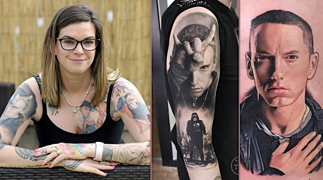 woman-eminem-tattoos-guinness-world-record
