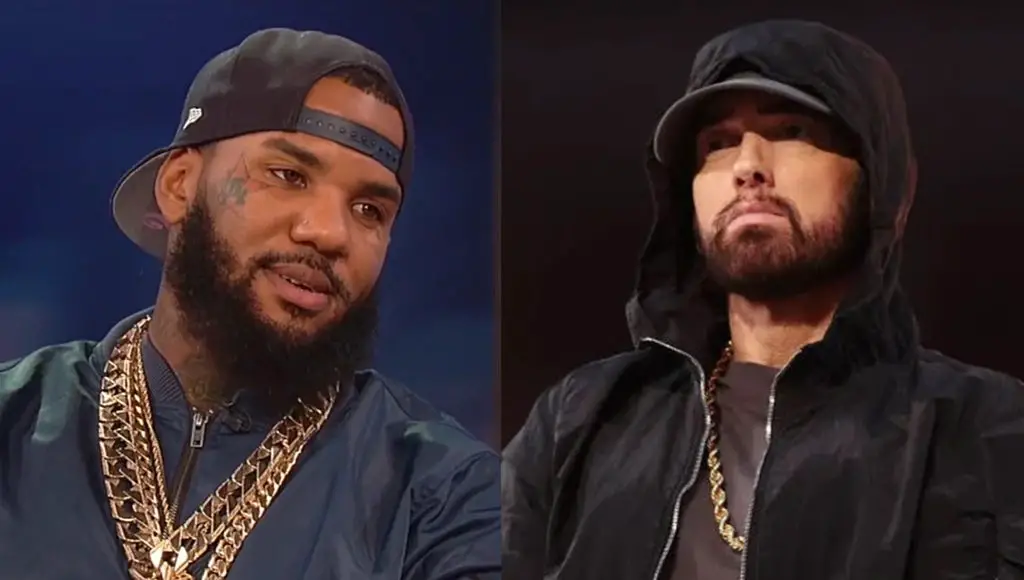 The Game claims no one plays Eminem’s music in clubs, streets & locker ...