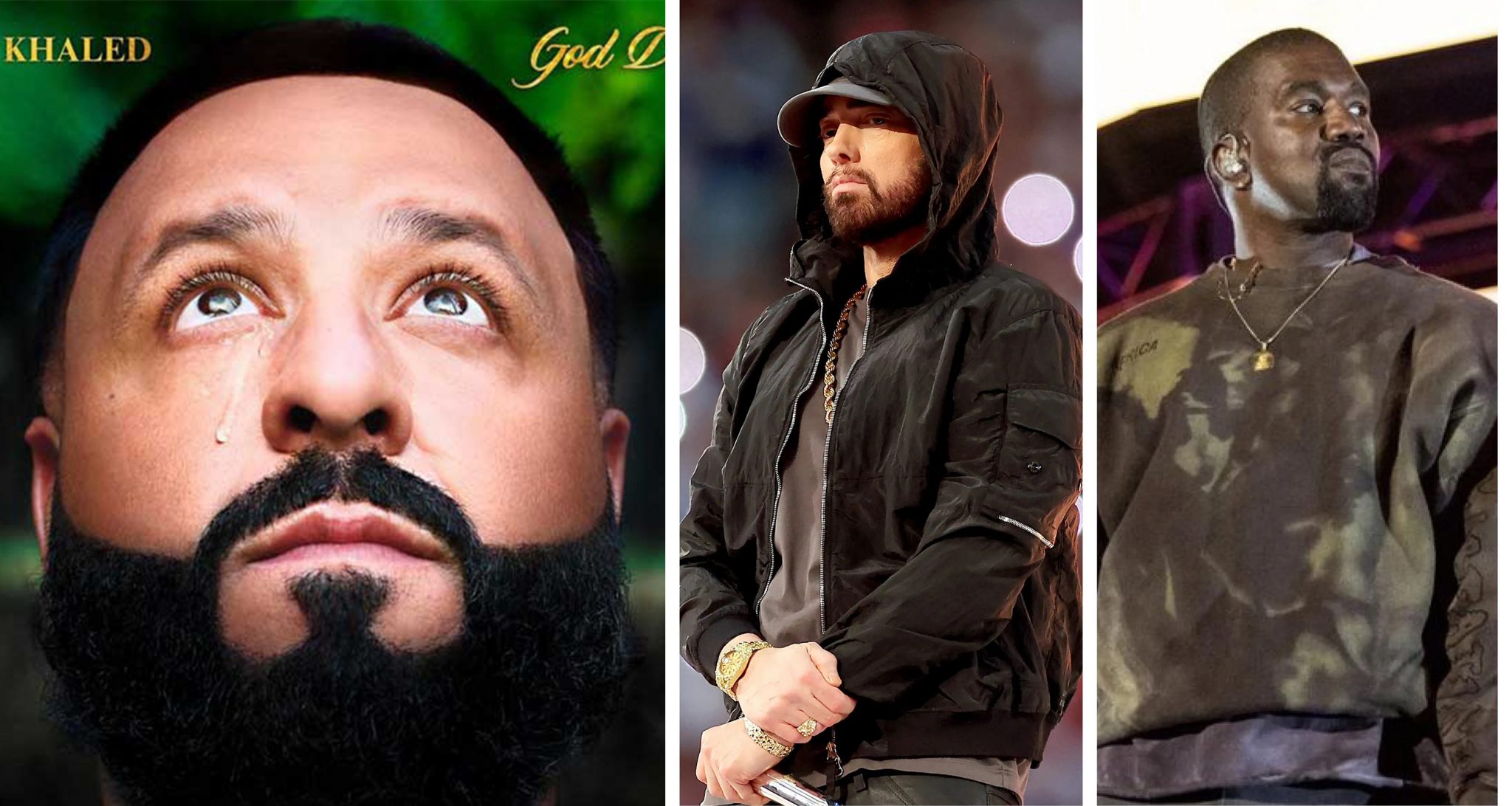 DJ Khaled releases Kanye West & Eminem’s “Use This Gospel” remix, produced by Dr. Dre
