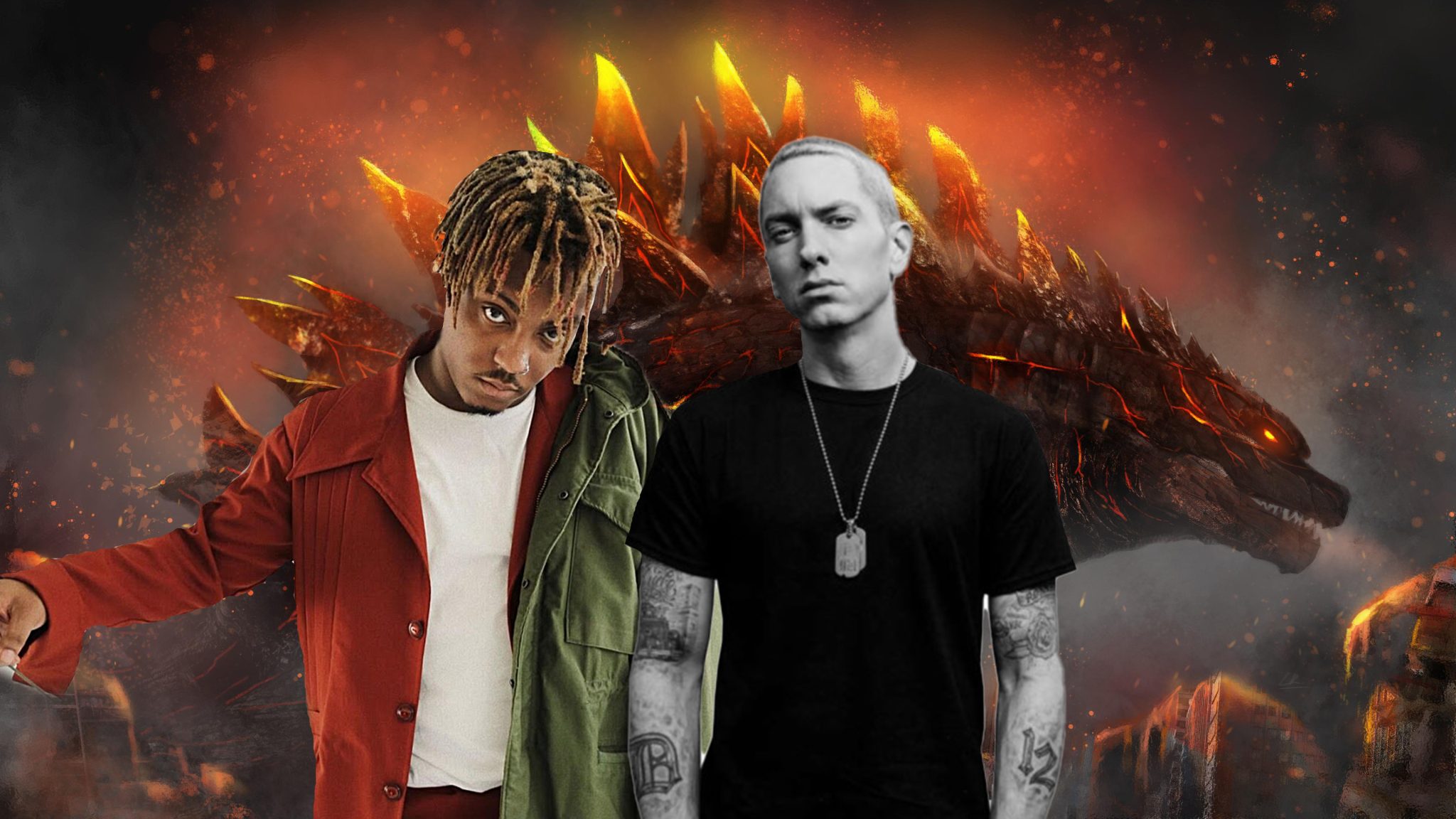 "Godzilla" by Eminem & Juice WRLD hits 1 Billion streams on Spotify