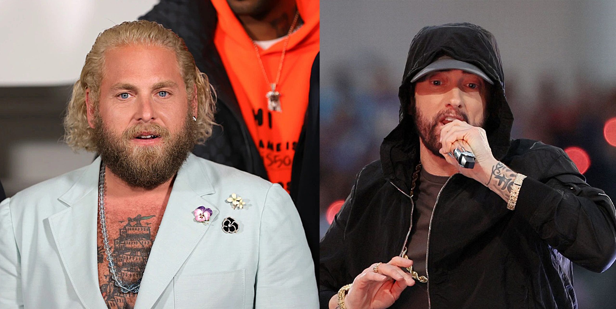 Jonah Hill defends Eminem’s Top 5 status in Netflix’s “You People ...