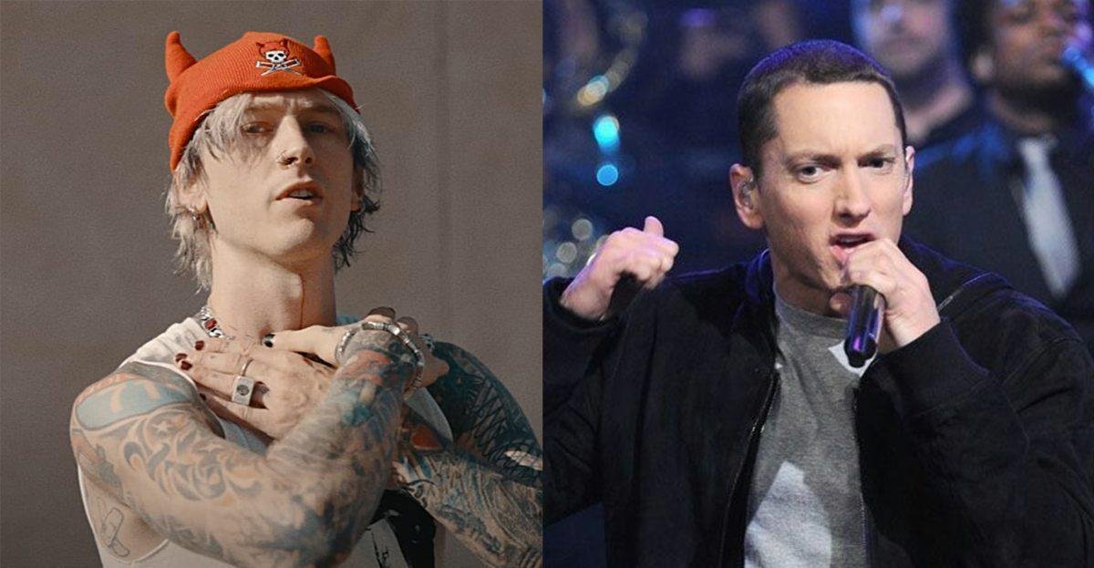 Here's Everything About Eminem's Feud With Machine Gun Kelly