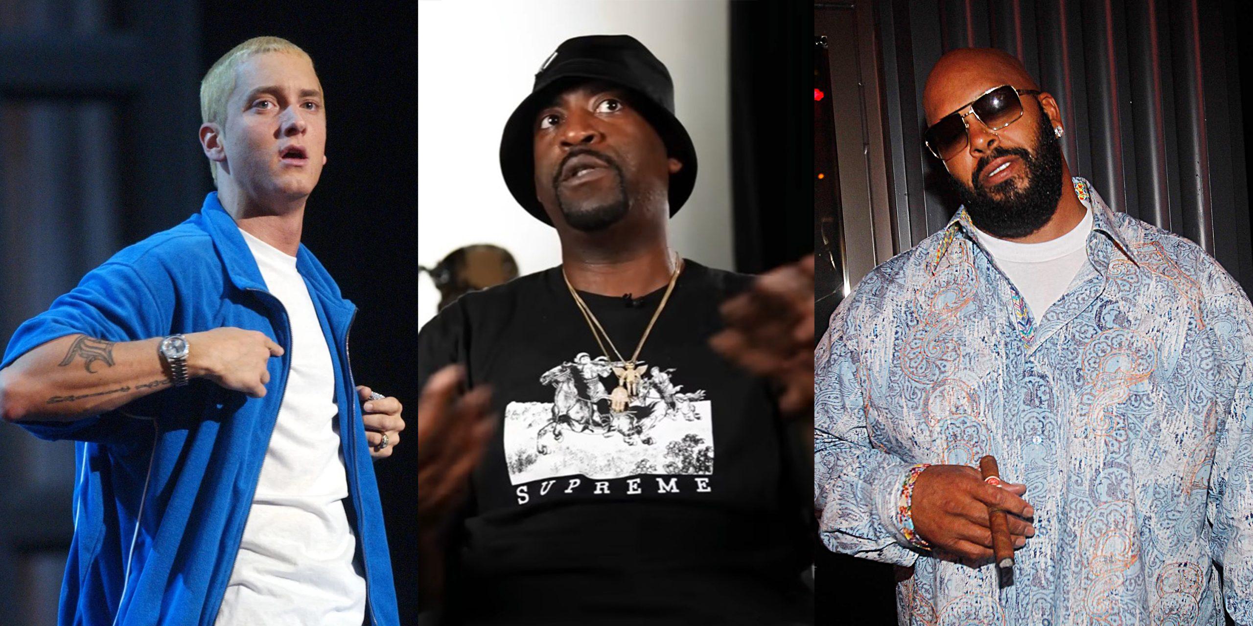 Tony Yayo recalls Eminem's the most gangsta moment against Suge Knight