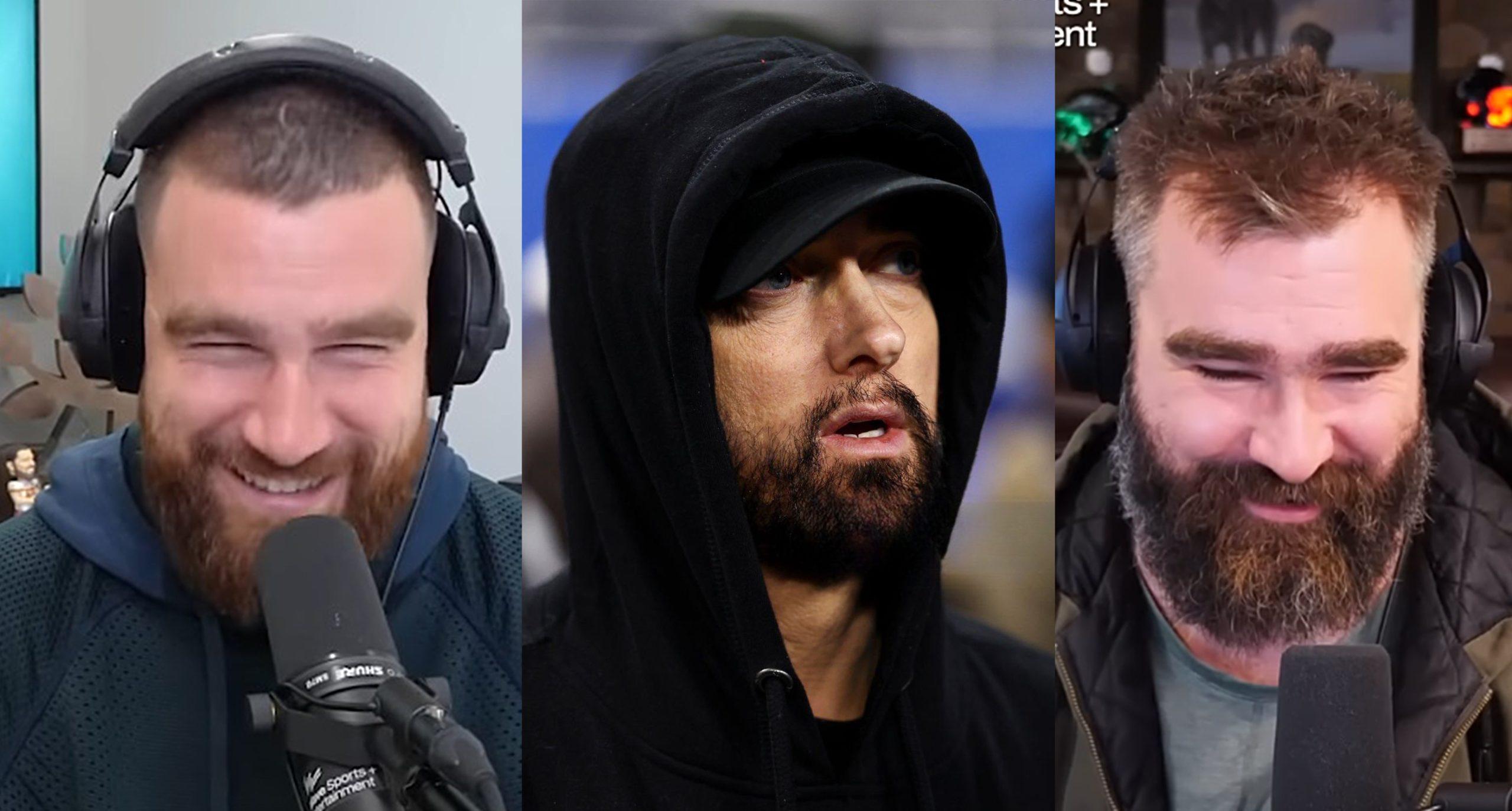 Travis Kelce calls The Eminem Show one of the greatest albums of all ...