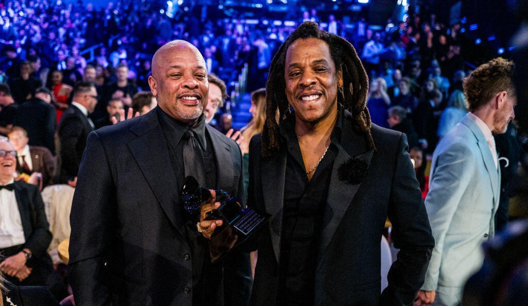 JAYZ thanks Dr. Dre during his Global Impact Award acceptance speech