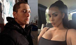 Kim Kardashian shows love to Eminem’s “SSLP”