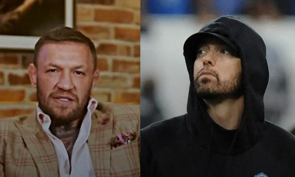 Conor McGregor shows support to new Eminem music