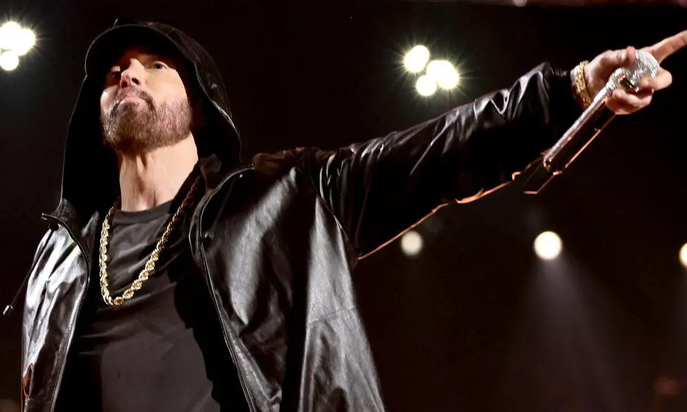 Eminem shares cover art & pre-save link for “Houdini”