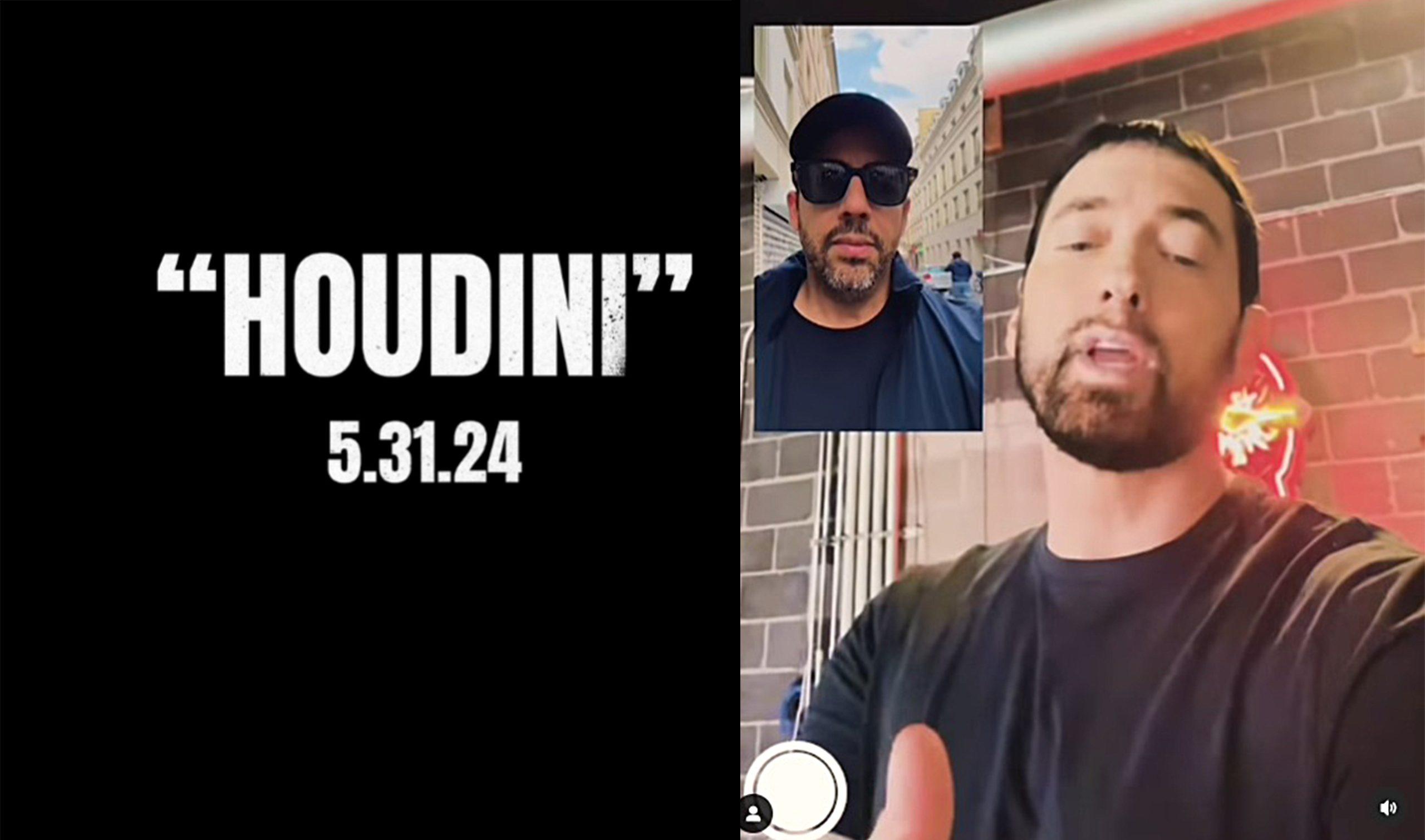 Eminem Announces New Single Houdini