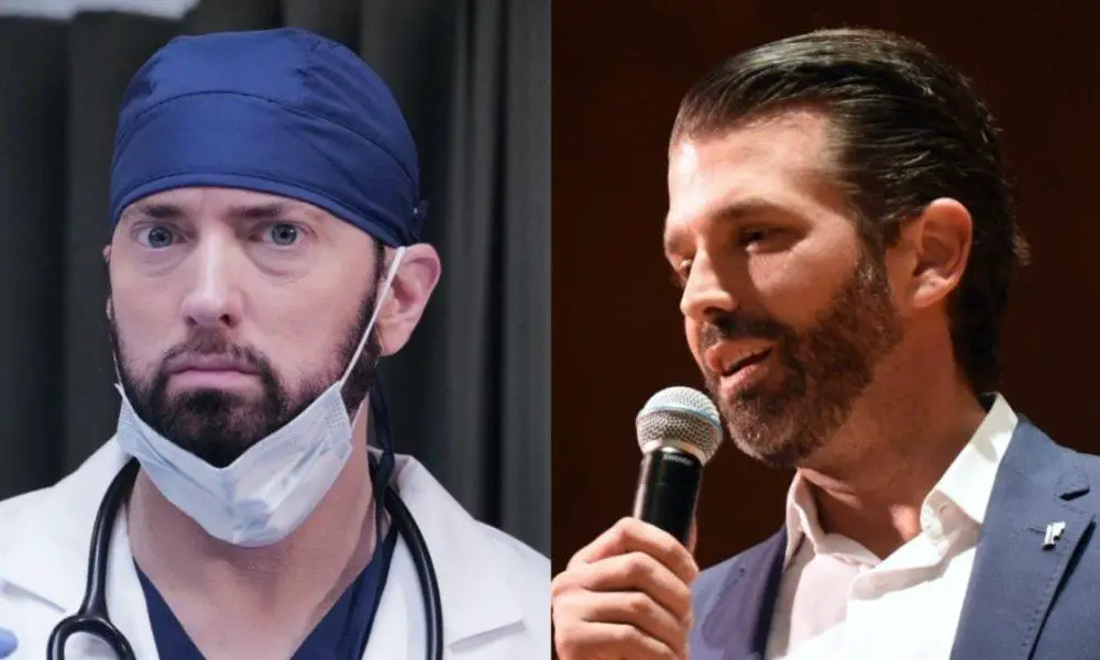 Donald Trump Jr. attempts to clown Eminem but fails