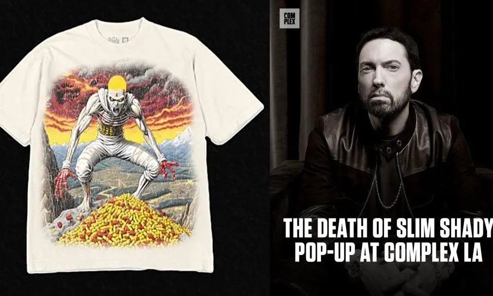 Complex shares first look at Eminem’s “The Death Of Slim Shady” merch