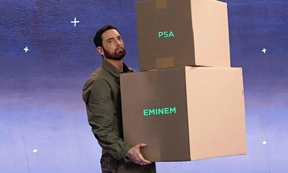 Eminem makes public service announcement