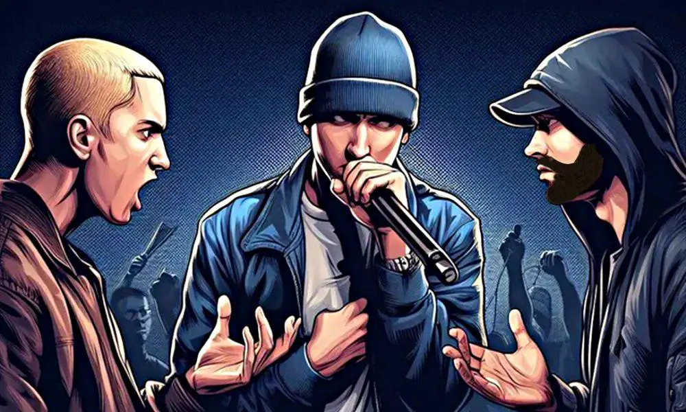 Is Eminem’s “The Death of Slim Shady” album in reverse?