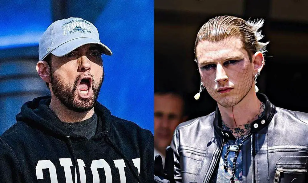 Machine Gun Kelly appears to be responding to Eminem’s new diss