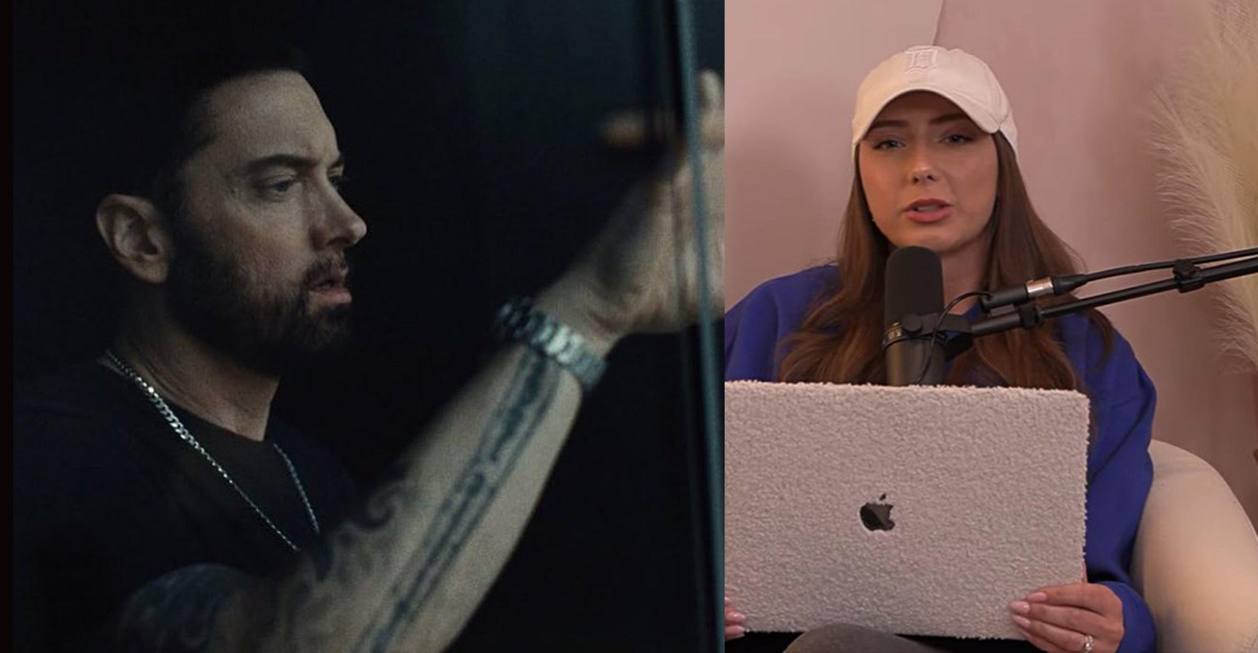 hailie-reacts-to-eminem-somebody-save-me-video