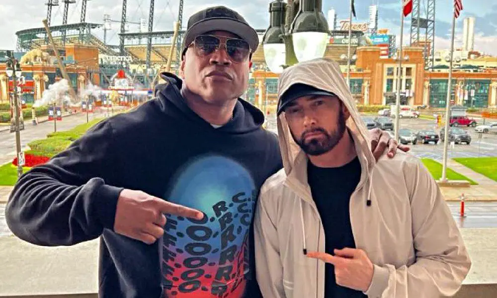 LL Cool J says him & Eminem hit the studio together for their new song