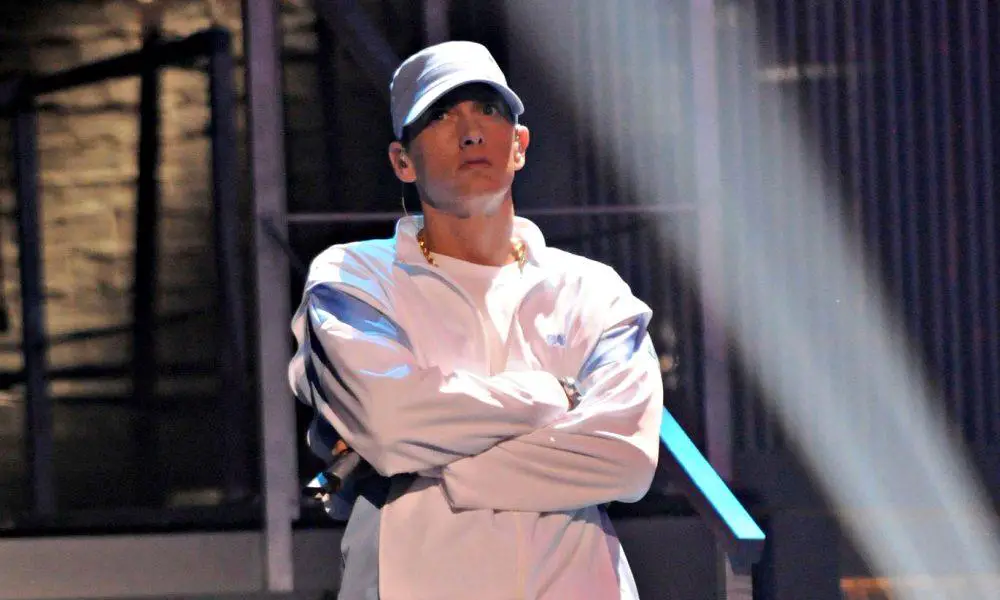 Eminem’s “Curtain Call: The Hits” sets unique Billboard record