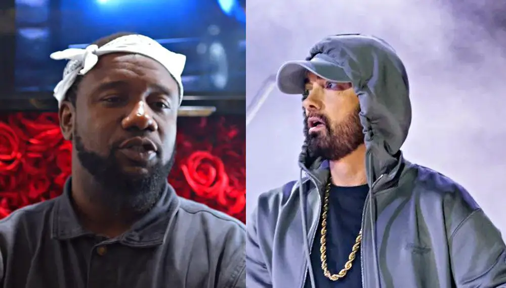 Murda Mook describes first time meeting Eminem, says how much Eminem influenced him