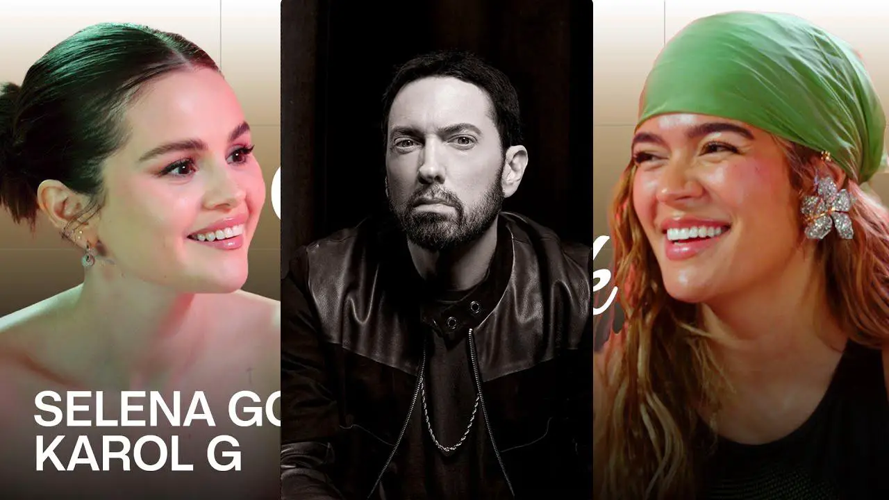 selena-gomez-karol-g-eminem-goat-rapper-2025