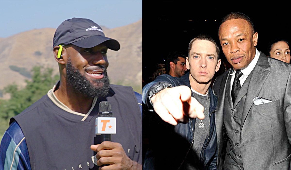 LeBron James Raps Eminem Verse on Forgot About Dre