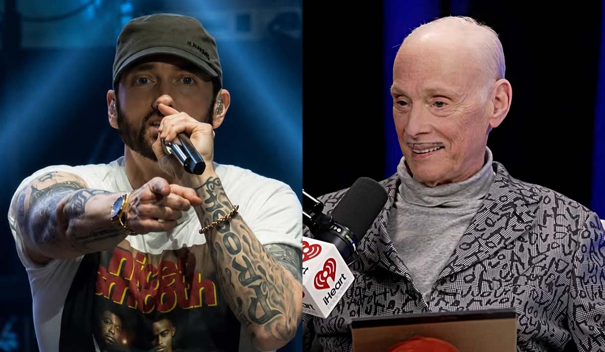 John Waters Defends Eminem on Las Culturistas: "He’s Not Homophobic"