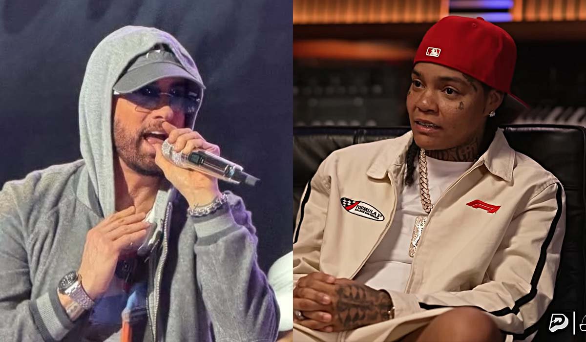 Young M.A Reveals Eminem’s Secretive Studio Rules on Club Shay Shay: “You Could Not Have Access to the Song”