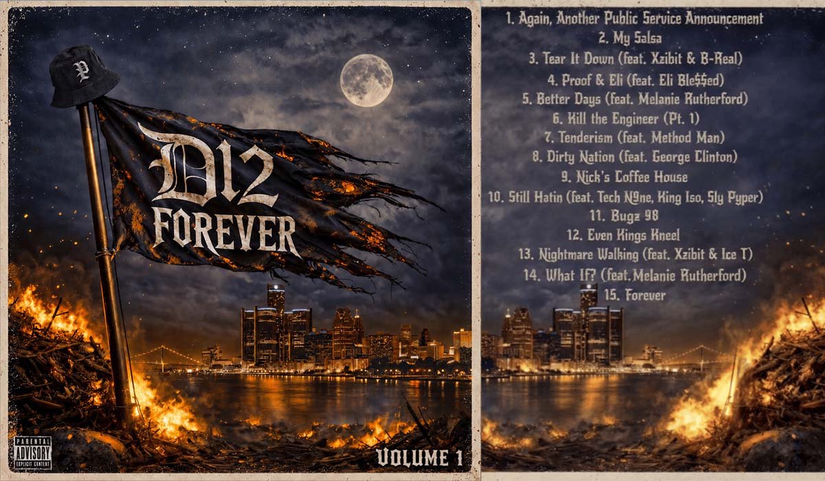 D12 Releases New Album 'D12 Forever'—22 Years After Last Record