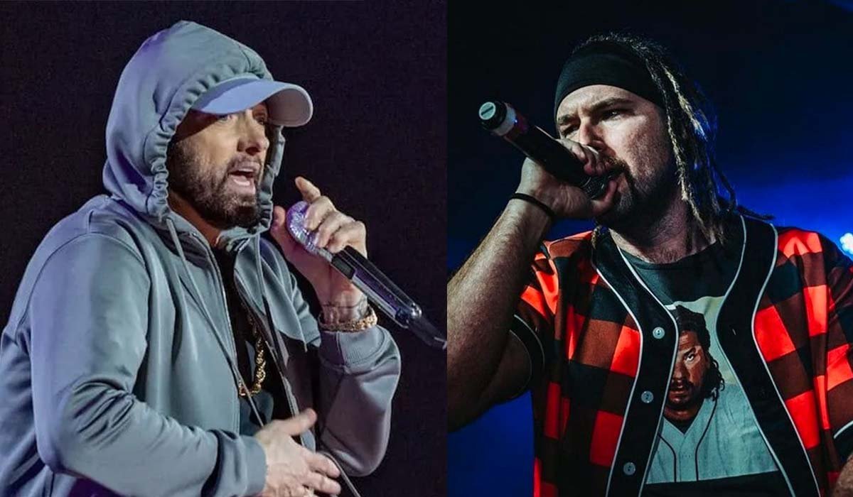 Eminem and Kxng Crooked Trade High Praise on New Dheezy Track "Find Out"